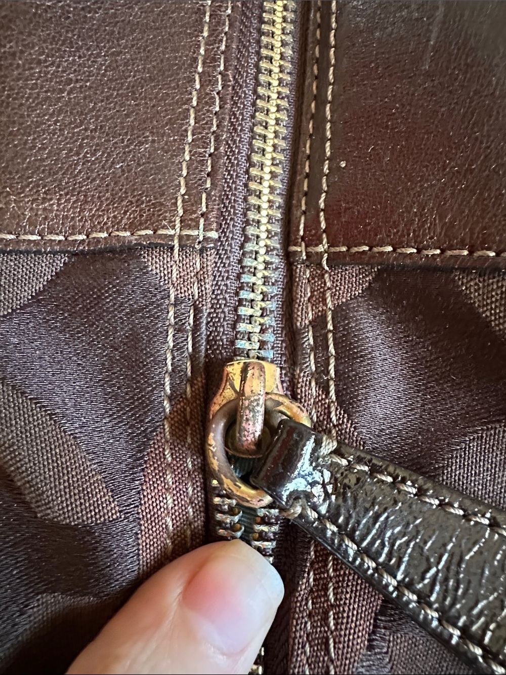 Coach Y2k Madison Op Art Satchel Bag - Picture 6 of 9